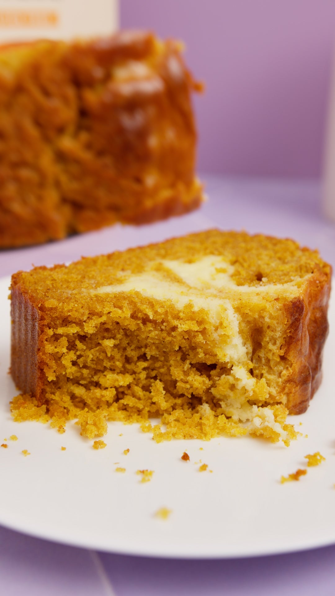 GF Pumpkin Swirl Bread