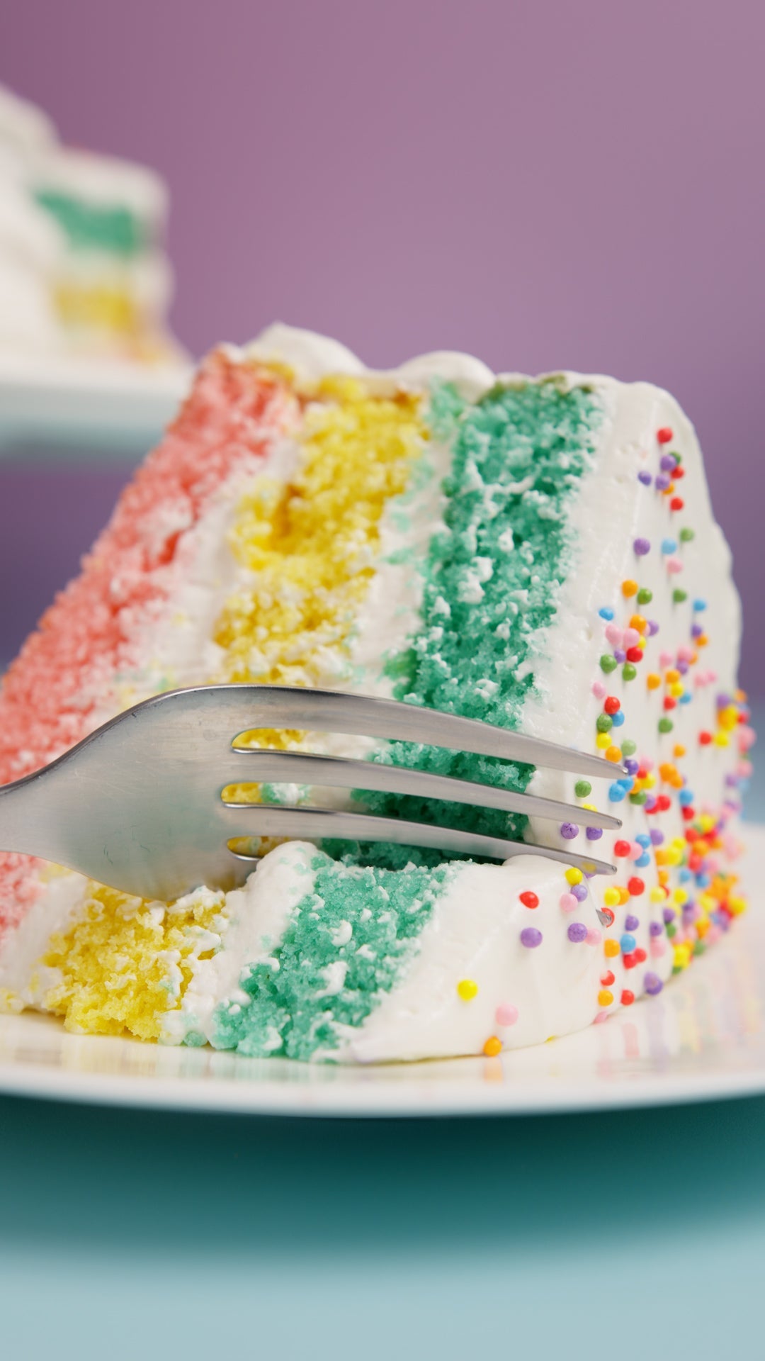 Organic Unicorn Confetti Pop Cake