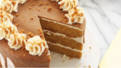 Cookie Butter Pumpkin Layer Cake