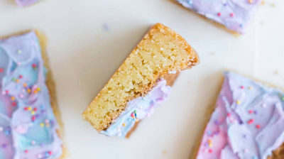 Magical Lisa Frank-Inspired Butter Bars