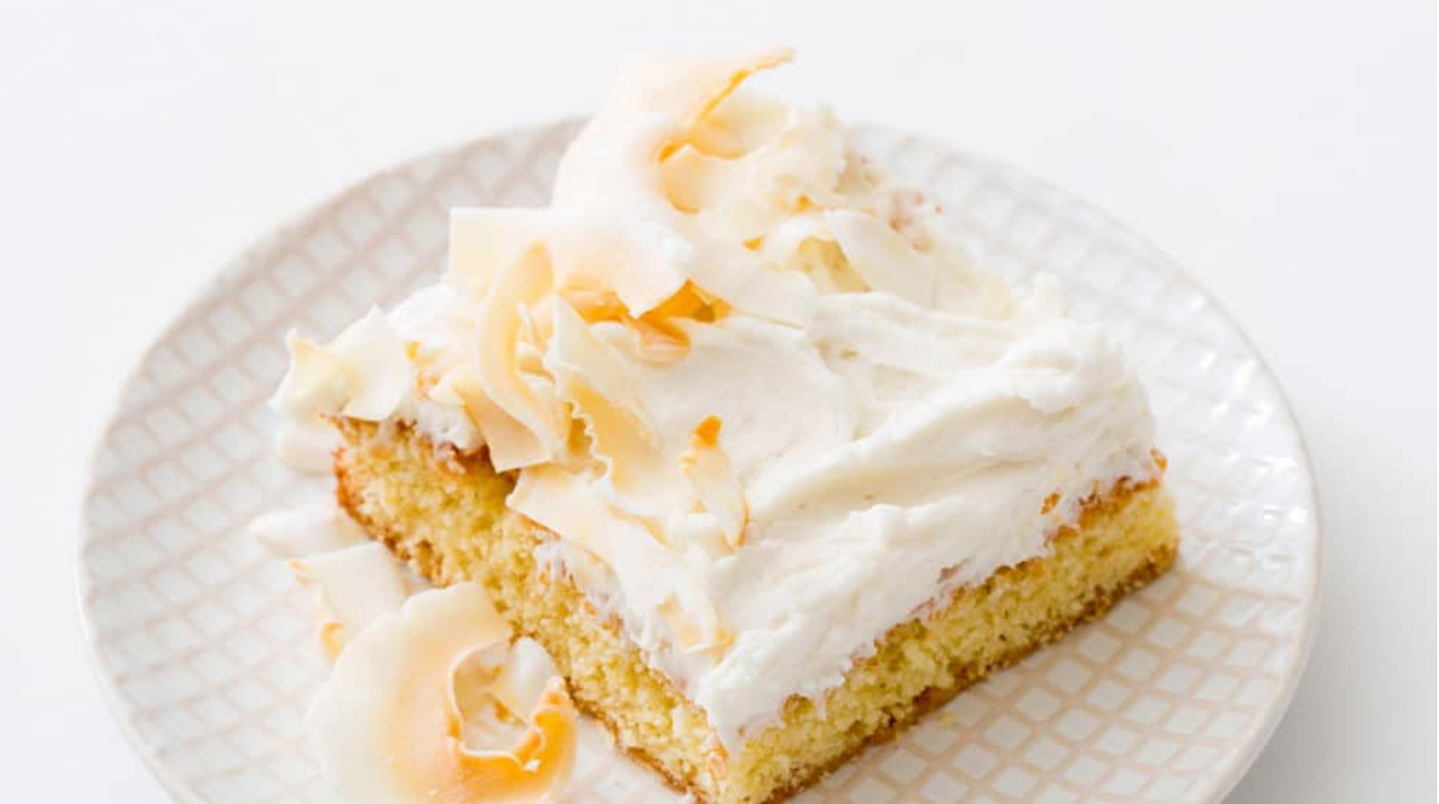 Miss Jones Baking Co Simple Dairy-Free Coconut Sheet Cake image