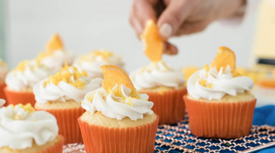 Mimosa Cupcakes