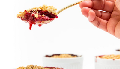 Mini Berry Crumbles