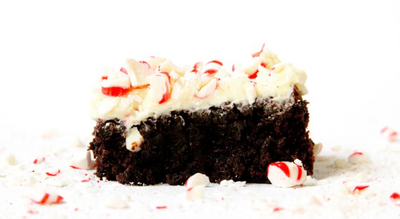 Peppermint Bark Brownies