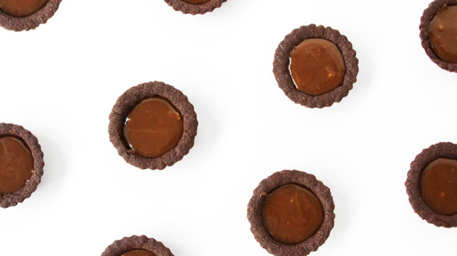 Top view of 8 Miss Jones baking whiskey tartlets