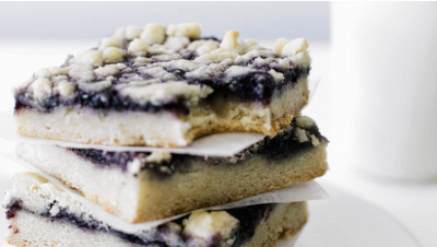 Wild Blueberry Jam Bars