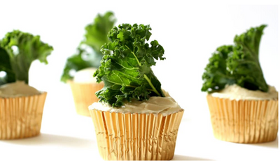 Sweet Kale Cupcakes