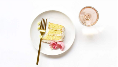 Rosé All Day Rose Cake