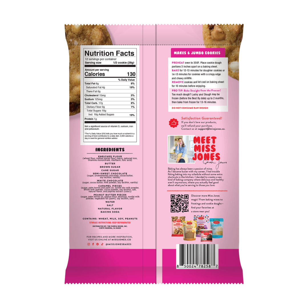 Jumbo Bakery Style Everything Cookie Dough