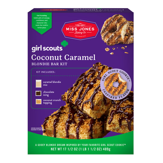 Girl Scout Coconut Caramel Blondie Bar Kit
