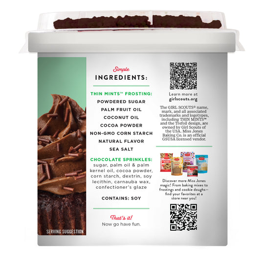 Girl Scout Thin Mints™ Chocolate Frosting