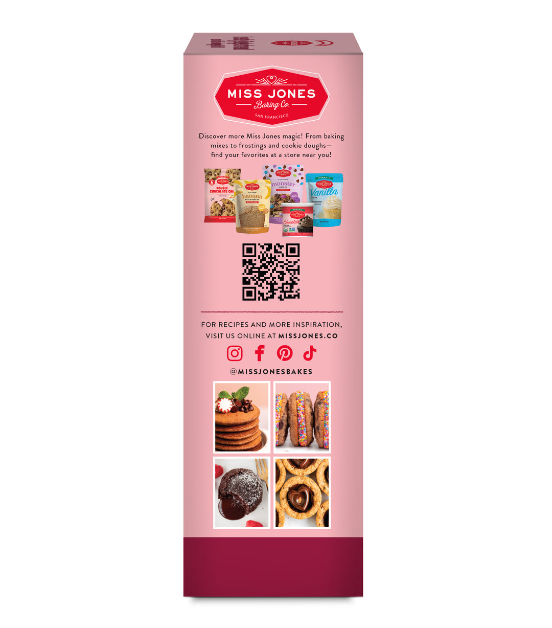Bakery Style Holiday Iced Gingerbread Cookie Dough Kit