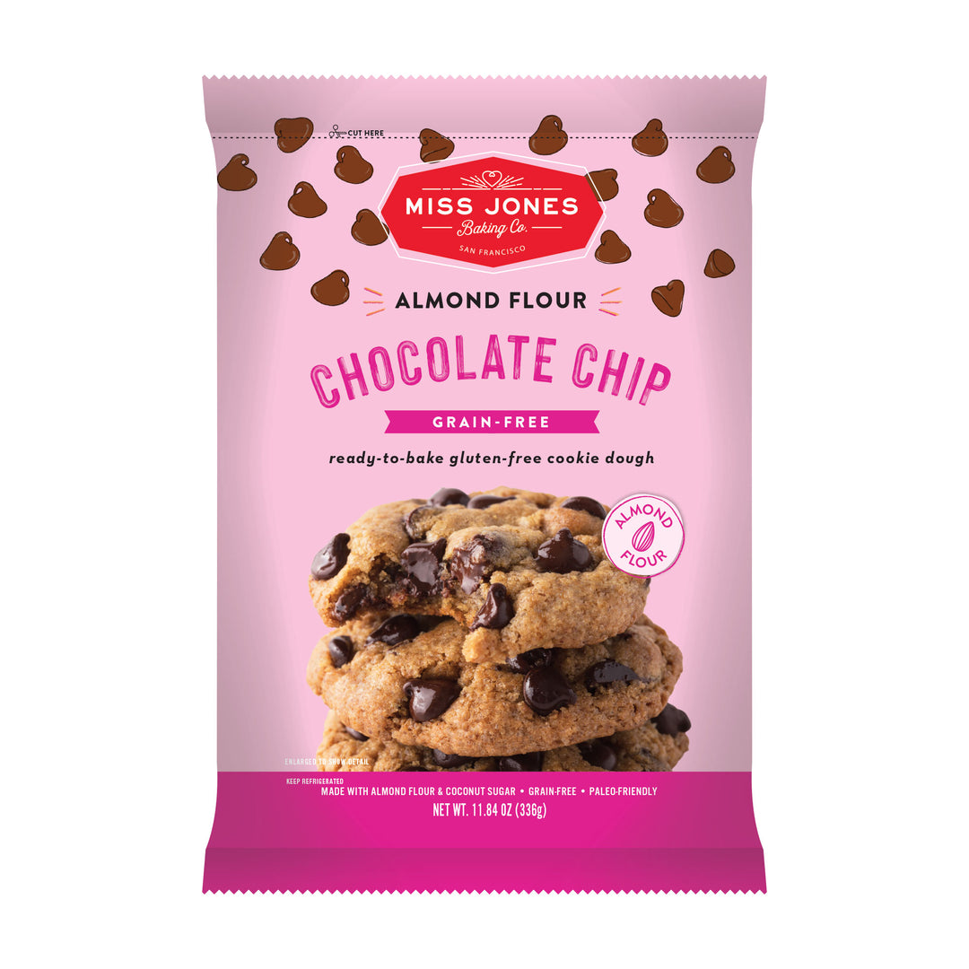 Almond Flour Chocolate Chip Cookie Dough