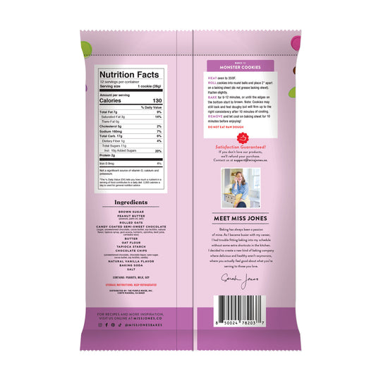 Gluten-Free Monster Cookie Dough