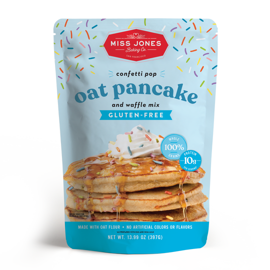 Gluten-Free Confetti Pop Oat Pancake Mix