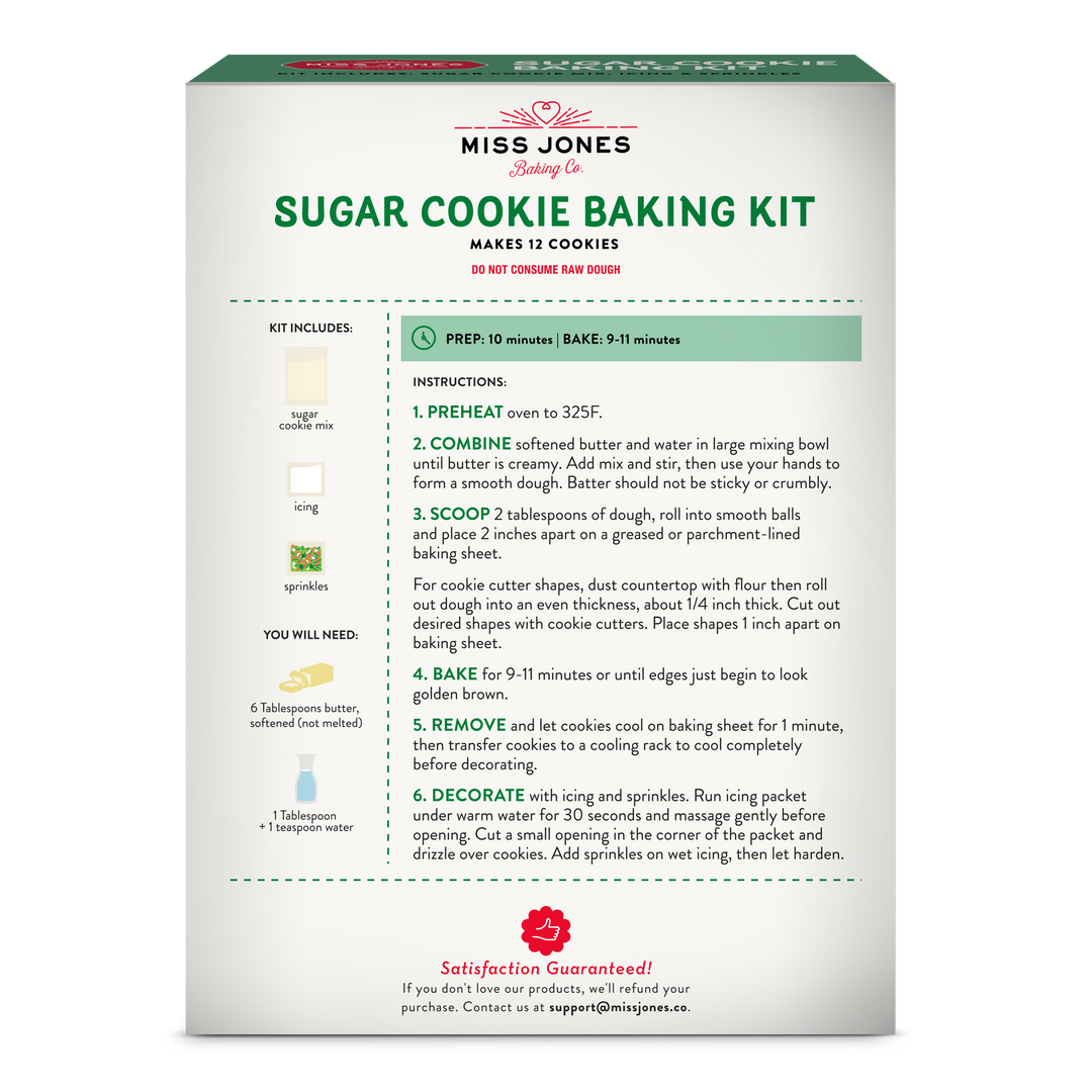 Holiday Sugar Cookie Baking Kit