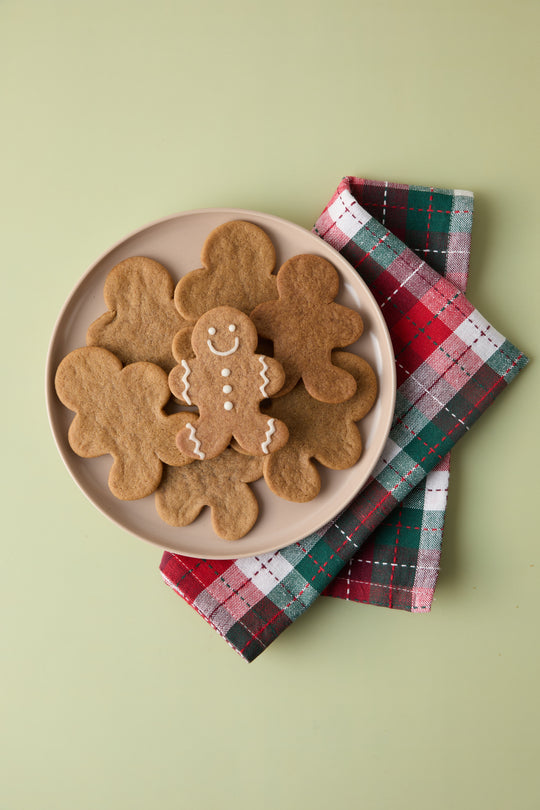 Bakery Style Holiday Iced Gingerbread Cookie Dough Kit