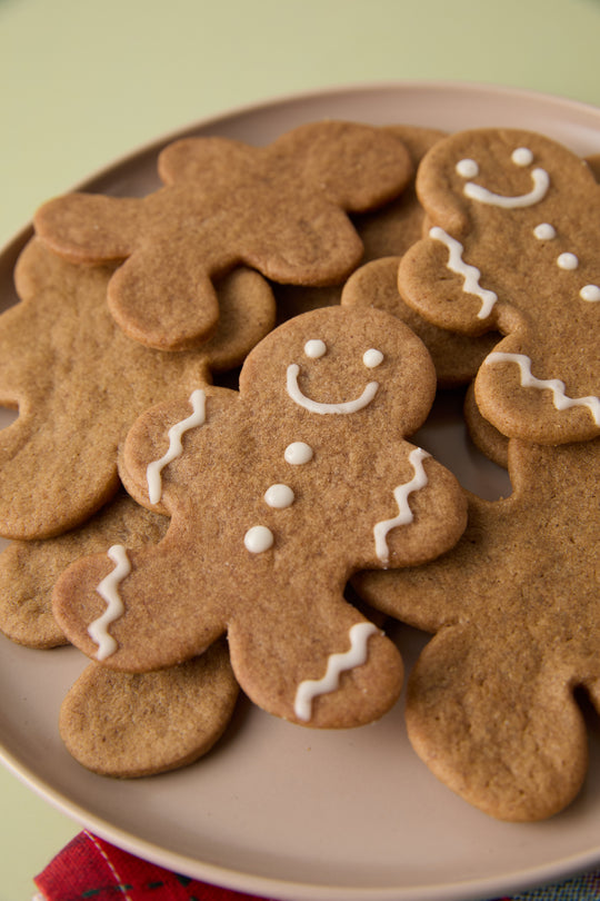 Bakery Style Holiday Iced Gingerbread Cookie Dough Kit
